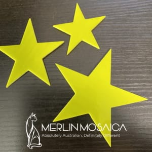 Christmas Stars - Yellow