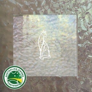 MDI041GK Clear Nova Irid Inset Logo