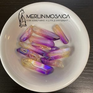 Purple-Gold Sun Crystals (4-5cm)