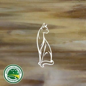MD253SK Medium Amber White Back Logo