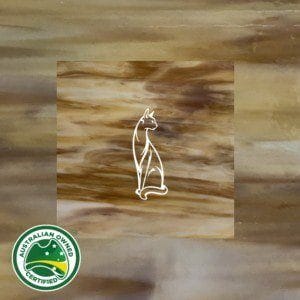 MD253SK Medium Amber White - inset Logo