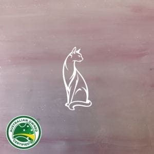 MD620SK Pink Solid White Opal Logo