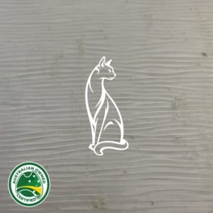 MD043AK Clear Chevron Logo