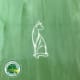 MD327SK Light Green -White Translucent Logo