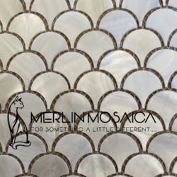 MOP Fish Scale Tiles