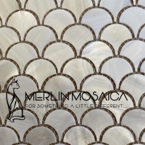 MOP Fish Scale Tiles