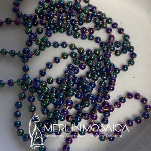 2.5mm iridised