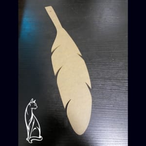 Acrylic feather