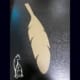 Acrylic feather