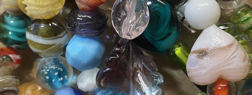 Lampwork large strands