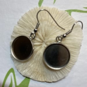 SS 2cm Round Earring