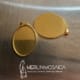 Oval Pendant - Gold 1
