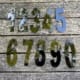Numbers - Arial Black 100mm