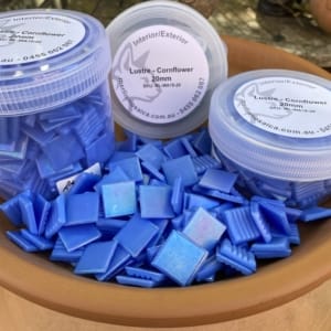 Lustre Cornflower 20mm