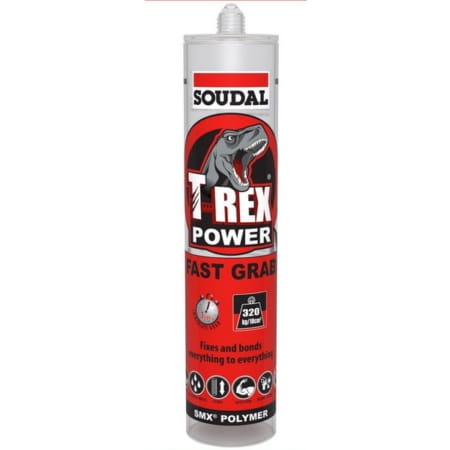 Soudal T-Rex PowerGrab Clear