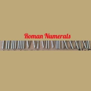 No5 Roman Numerals named