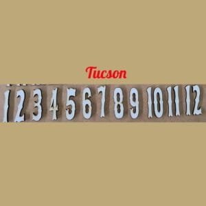 No6 Tucson Numbers named