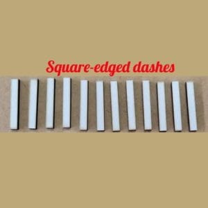 No7 Square Dash named
