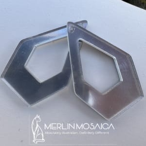 Trapezium Hoop Earrings WM