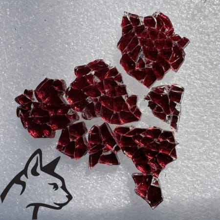Crash Glass - red
