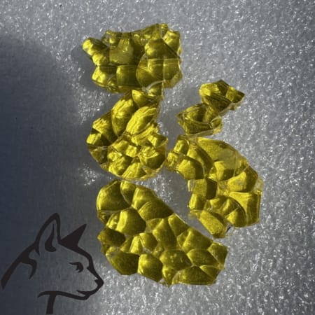 Crash Glass - yellow
