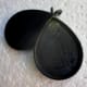 Black Teardrop Sq