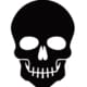 Skull,Vector,Icon