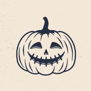 12,Halloween,Pumpkin,Icons,Set.,Vintage,Funny,Pumpkins,Isolated,On