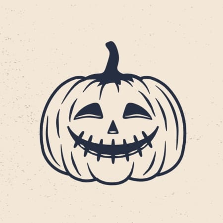 12,Halloween,Pumpkin,Icons,Set.,Vintage,Funny,Pumpkins,Isolated,On