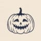 12,Halloween,Pumpkin,Icons,Set.,Vintage,Funny,Pumpkins,Isolated,On