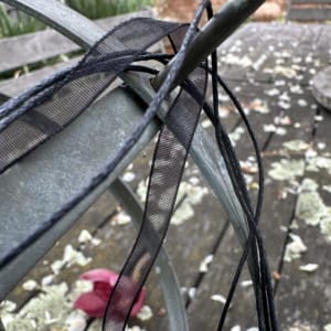 Organza Black 40cm