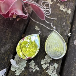 Silver Teardrop 40mm Bezel