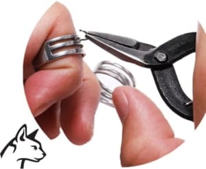 Jump Ring Opener with Logo