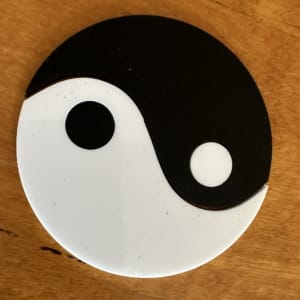 Yin-Yang 02 Black and White