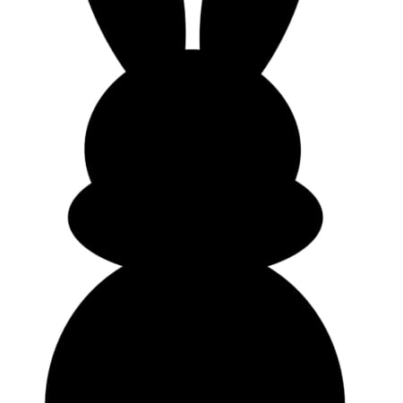 Set,Easter,Bunny,Silhouettes,Vector,Illustration