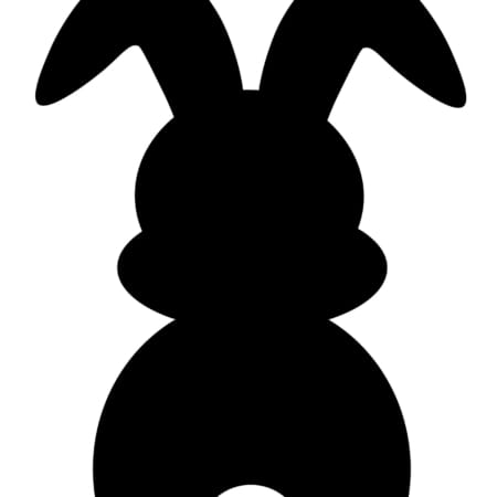 Set,Easter,Bunny,Silhouettes,Vector,Illustration