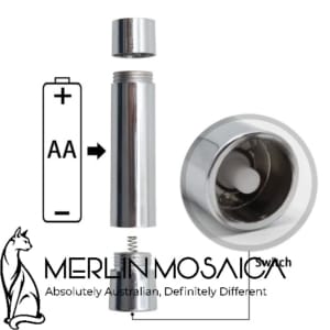 Silver Bottle Light -3 WM