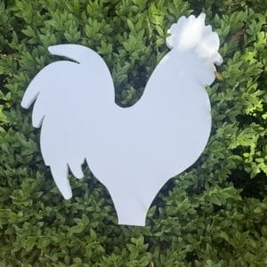 MM1390 Rooster Garden Stake