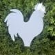 MM1410 Rooster Garden Stake