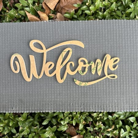 MM890 Welcome text