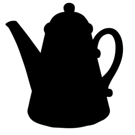 Set,Isolated,Icon,Silhouette,Kettles,,Teapots,,Coffee,Pot.,Abstract,Design