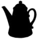 Set,Isolated,Icon,Silhouette,Kettles,,Teapots,,Coffee,Pot.,Abstract,Design