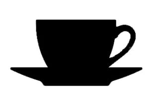 Teapot,And,Cup.,Vector,Silhouettes,On,A,White,Background.
