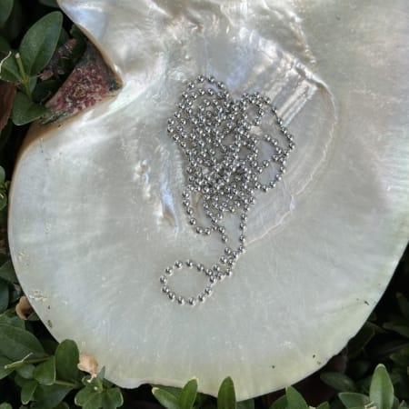 Silver 3mm Brass
