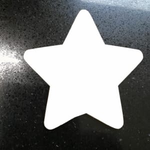 MM380 - Star - 5 pointed PVC