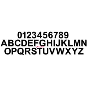 Arial Bold Named SQ