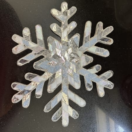 2023-11-12 Snowflake closeup