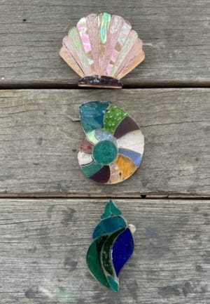 Shell suncatcher - ungrouted