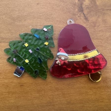 Xmas Bell and Tree- mini shapes