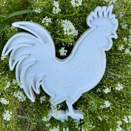 MM1360 Rooster Walled Shape 1